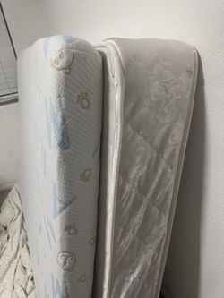 2 Full -Size mattresses , one is memory foam , each for ($35)
