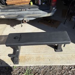 Titan elite series flat bench