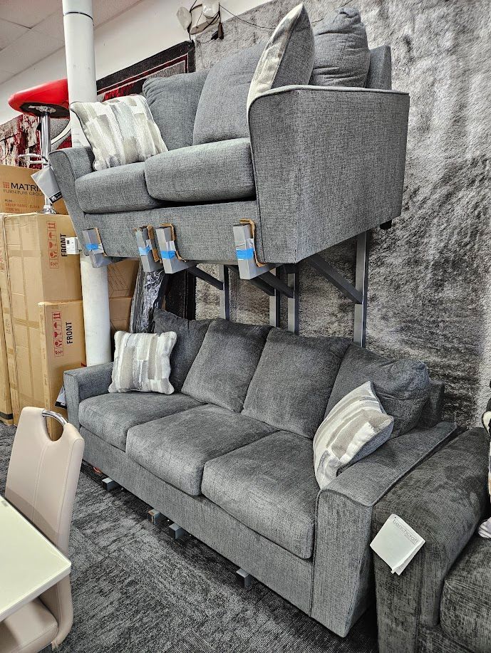 Same day delivery available New Ashley Stairatt 2pc sofa loveseat living room special