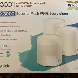 Superior Mesh Wi-FI. AX3000 Deco X60