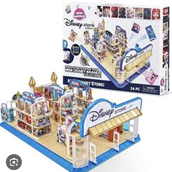 Mini Brands Disney & Shopping store set 