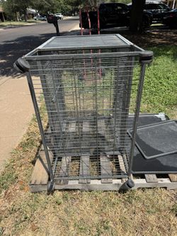Rabbit/Small Animal Cage On Wheels