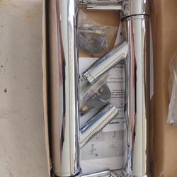 2 Alfa Bath Faucets, New 12 In. High,with Mounting Hardware 