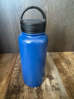 Blue Insulated Stainless Steel Water Bottle
