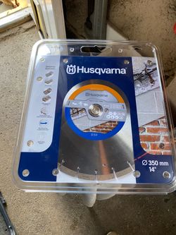 Husqvarna 14” concrete blade