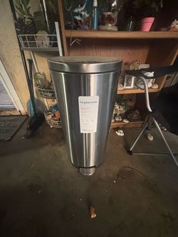 trash can stainless steel