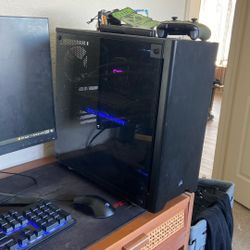 Gaming computer setup 