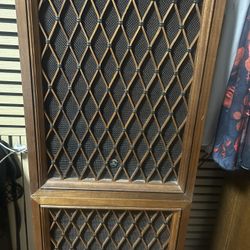 Vintage Pioneer CS-99 Speakers – Pair (2) – Beautiful Wood & Lattice Grilles