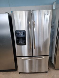 Maytag stainless steel french door refrigerator