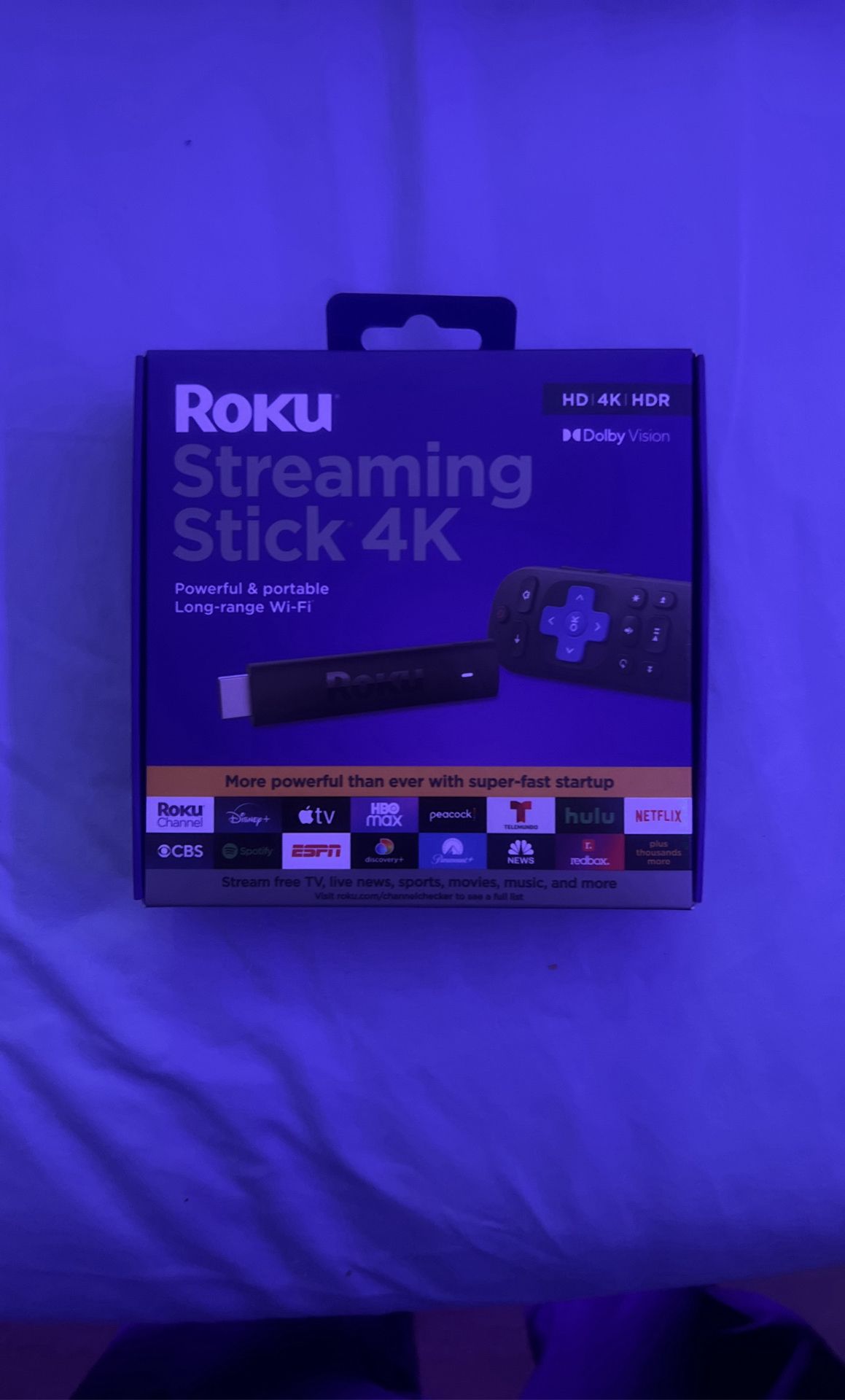 Roku Streaming Stick 4k HD HDR New Sealed
