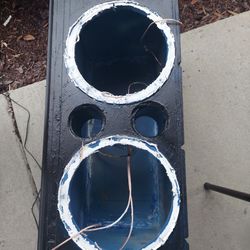 Custom Built Ported Dual 10" Sub Enclosure