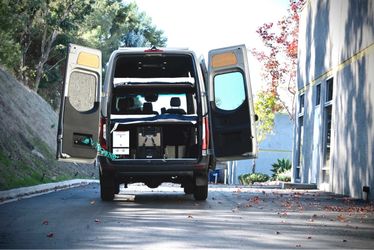 Sprinter van, custom bed and mattress