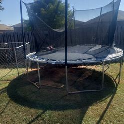 Used Trampoline Fair Condition