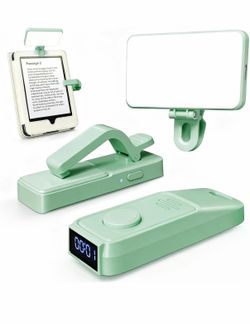 RF Remote Control Page Turner with Book Light
