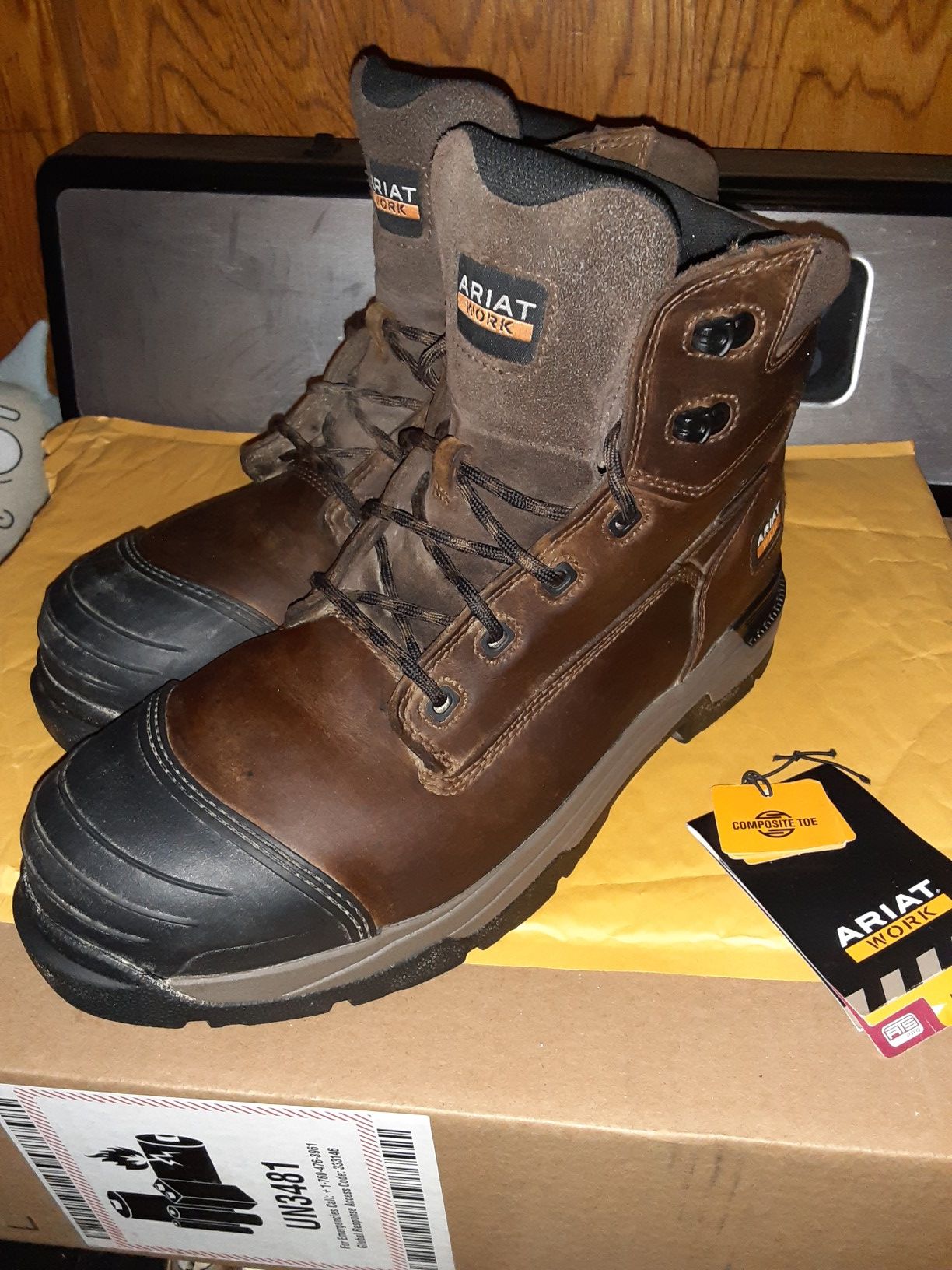 Ariat work boots , size 11.5