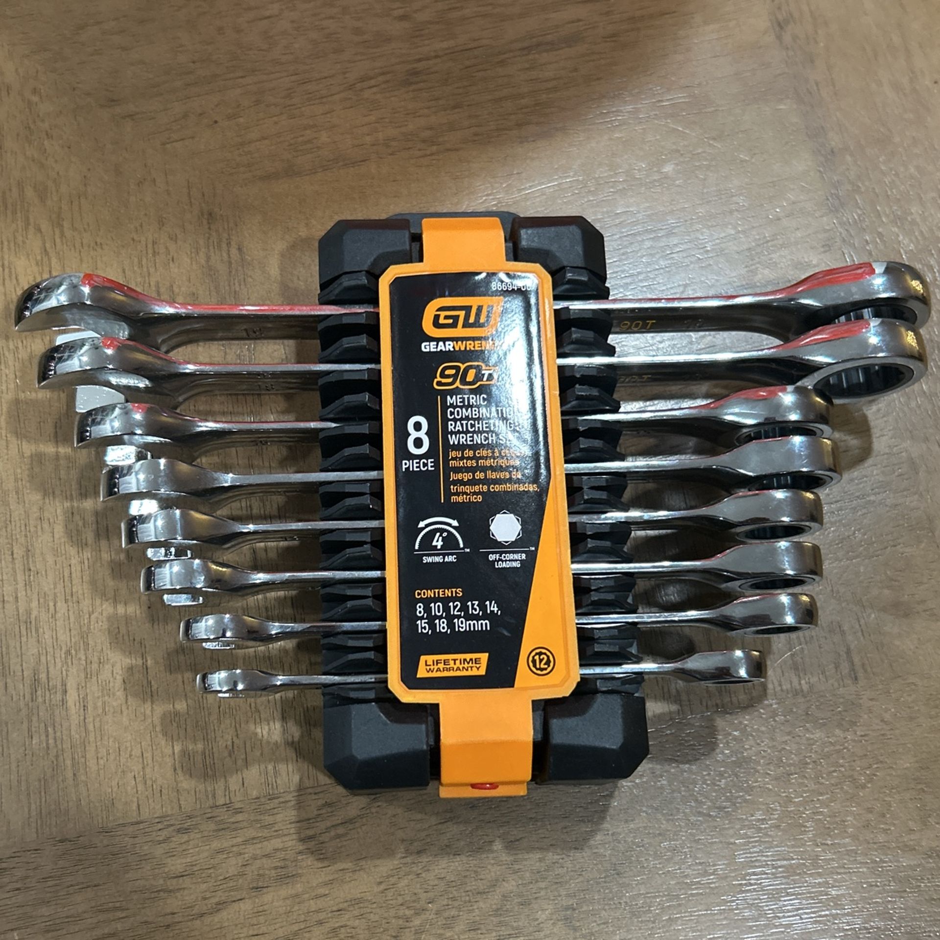 Gearwrench 8 Piece Metric
