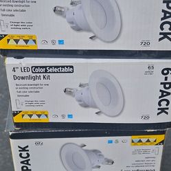 LED recessed lights 4 inch