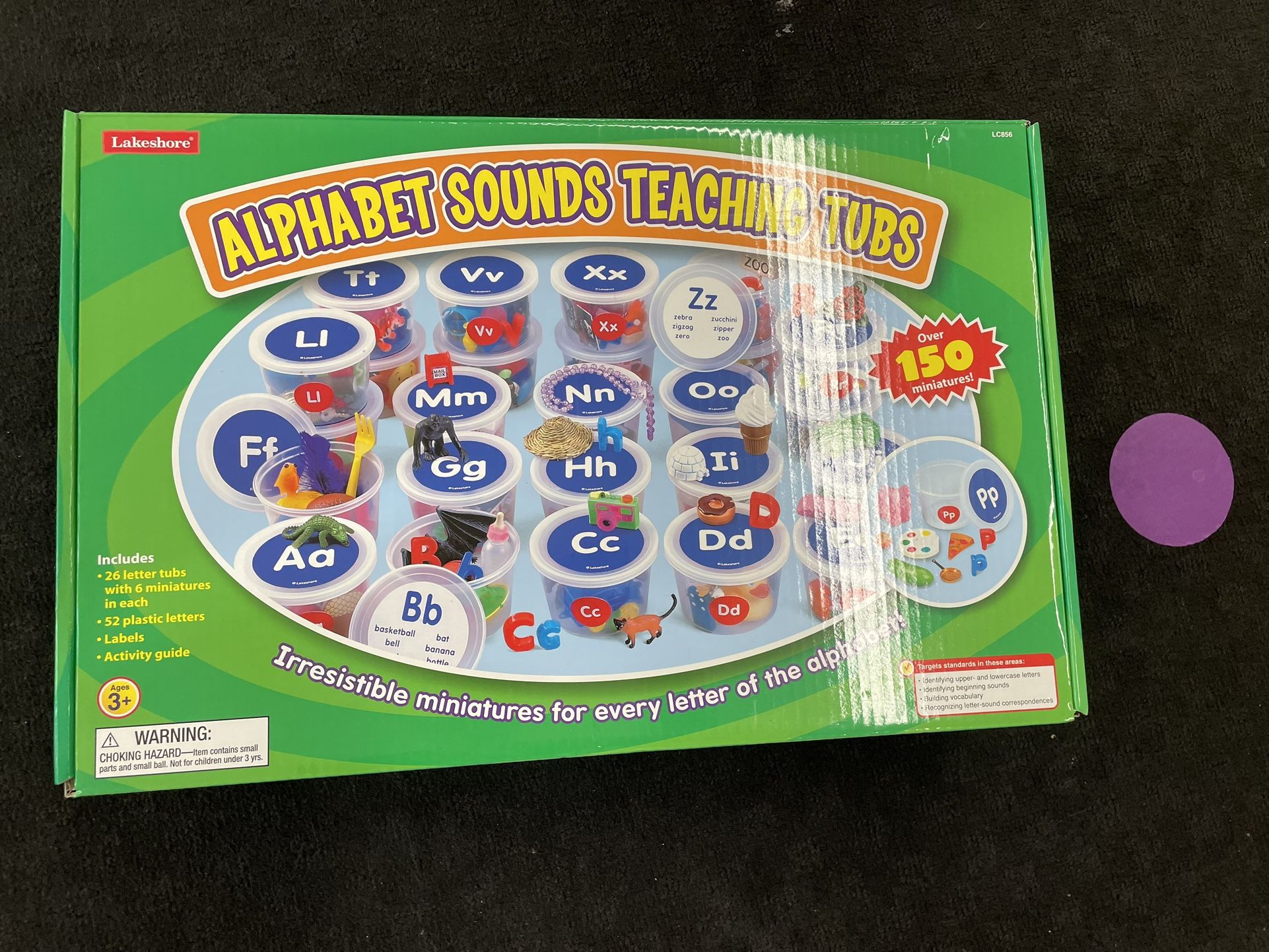 Lakeshore Learning Alphabet Sounds Teaching Tubs