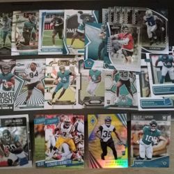 24 Card Rookie Year Lot of Jacksonville Jaguars Players, Past and Present 