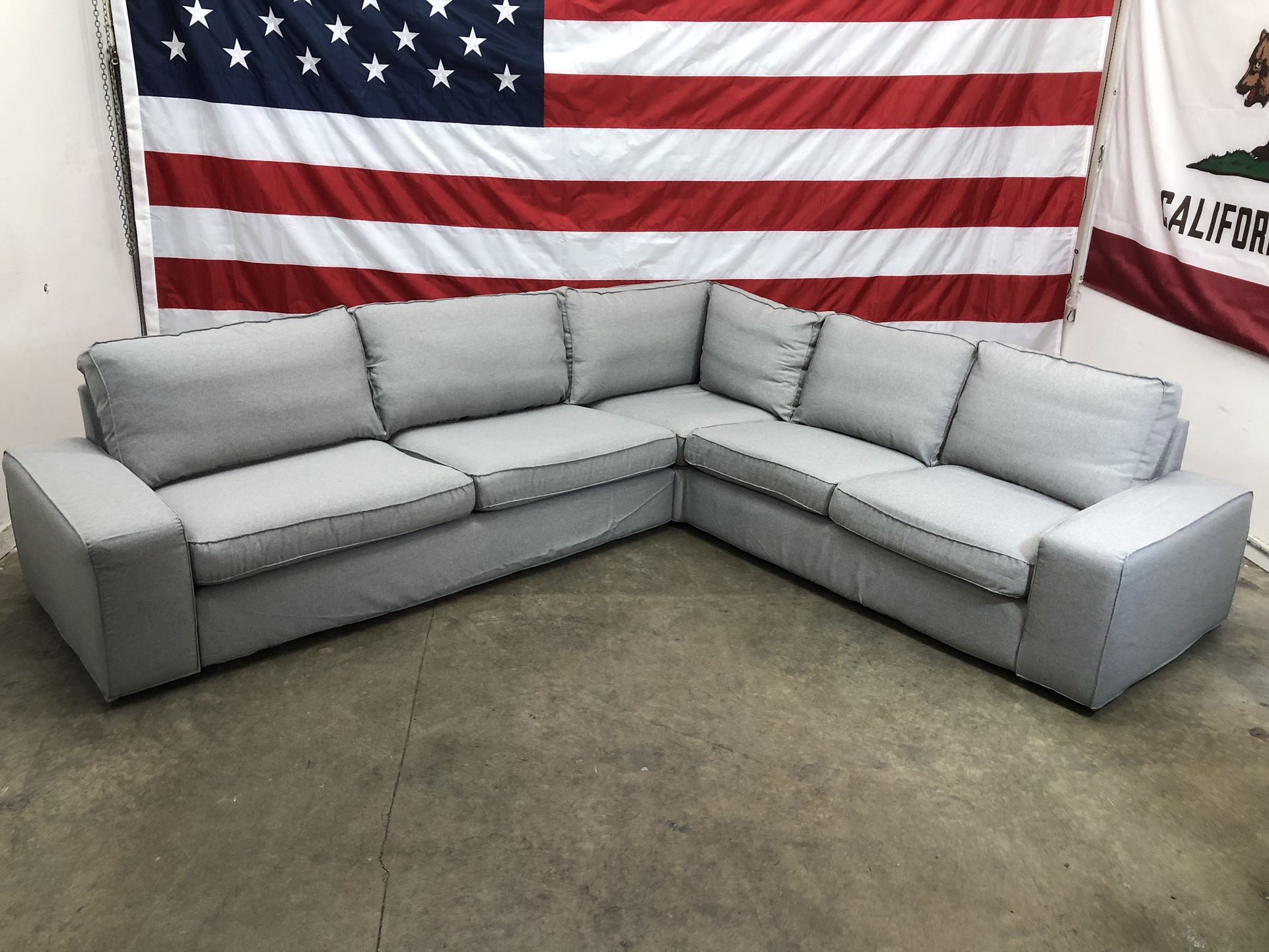 Free Delivery - NEW IKEA KIVIK 3 Piece Sectional Couch