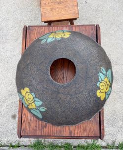 Vintage glass lamp shade