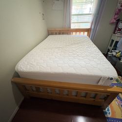 $150 Full Size Bed Frame And Mattress OBO