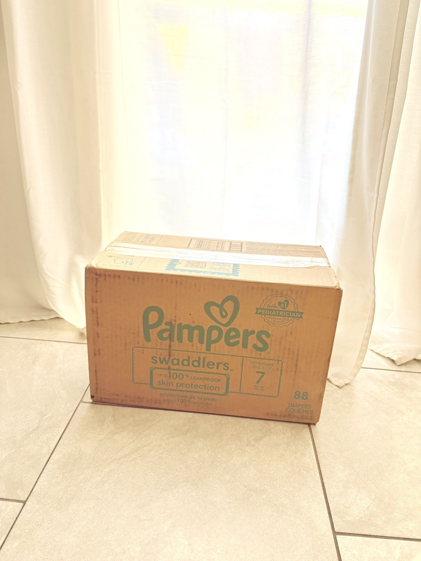 Pending Sell! Price It’s Firm***Pampers Baby Diapers - Swaddlers - Size 7, 88