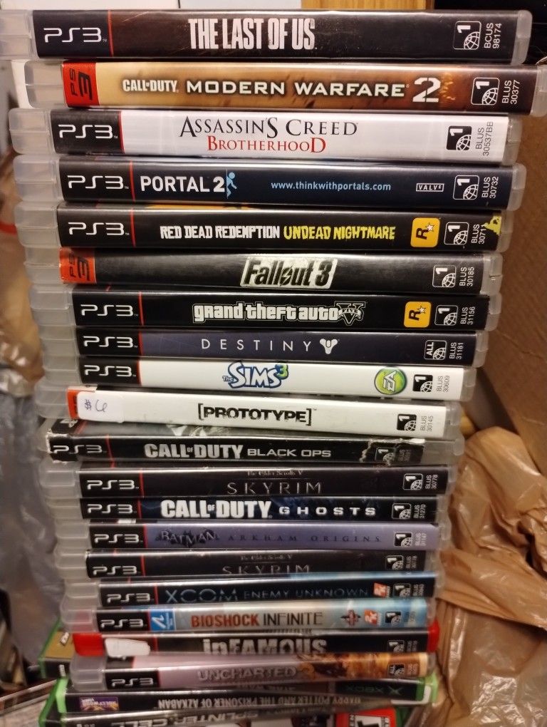 SONY PLAYSTATION 3 / PS3 $5 EACH