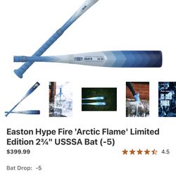 Hype Fire Arctic Bat 30 Inch Drop 5 New