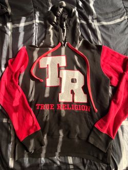 True Religion TR Logo Pullover Hoodie