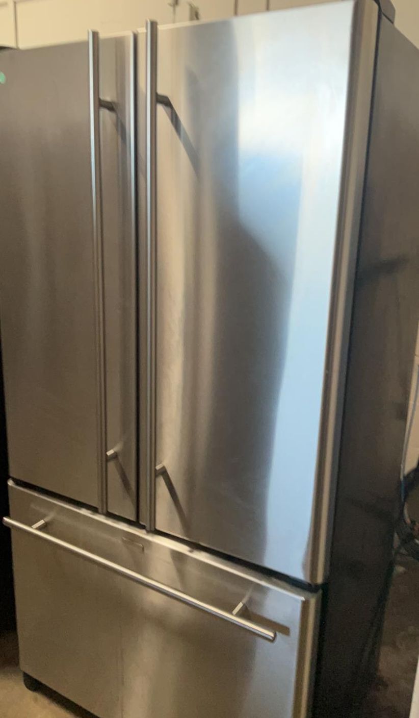 Kitchen Aid French Door Stainless Steel Refrigerator Fridge