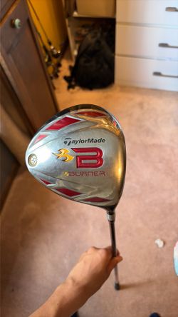TaylorMade Burner Driver 9.5° – Graphite Shaft (Flex) – Excellent Condition + Head Cover