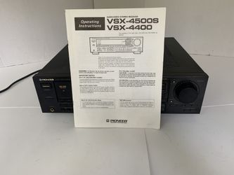 *Vintage / Nice* Pioneer VSX-4400 A/V Stereo Multi Room Receiver