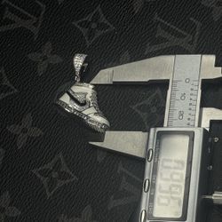 Jordan 1 Silver Pendant  925