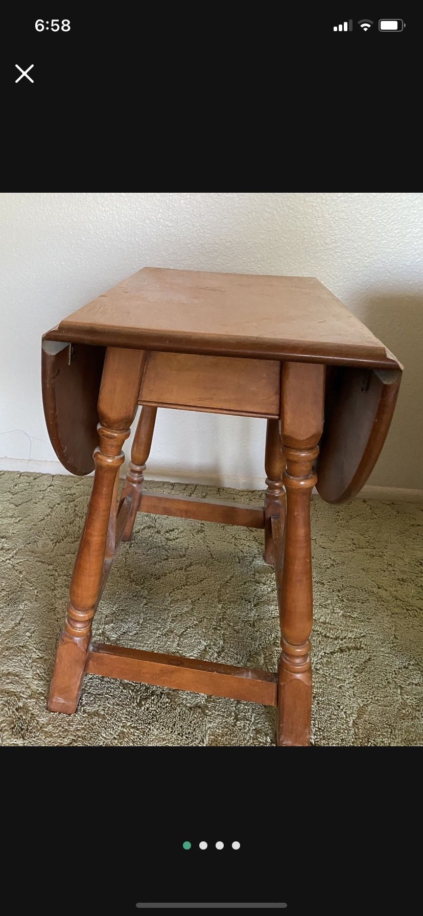 Antique End Table