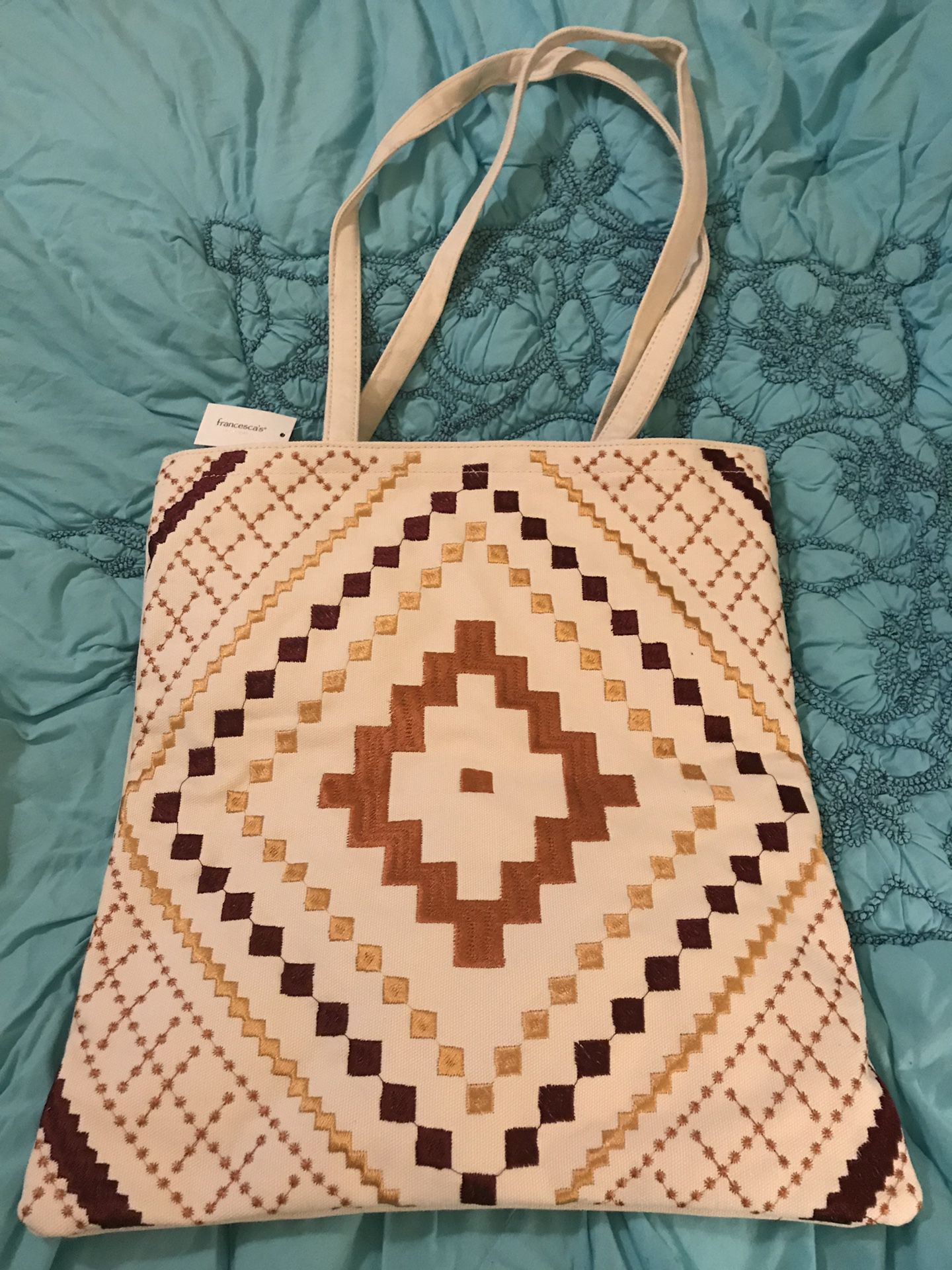 Brand new Inka tote, over the shoulders sturdy straps