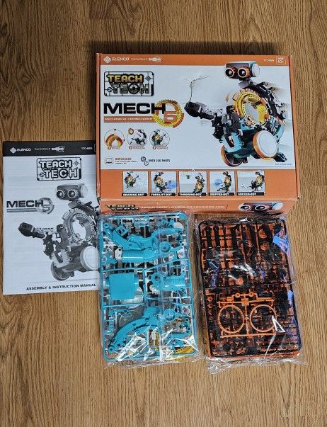NEW Teach Tech Mech Mechanical Coding Robot.
