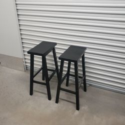 Two Bar Stools 