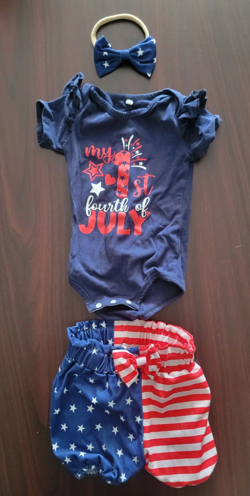 1st First Fourth of July Outfit 12 TO 18 Months