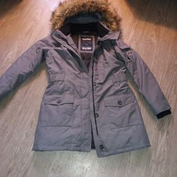 Women's Size Large Abercrombie And Fitch Winter Parker Long Length In New Condition