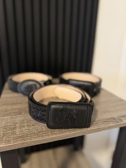 Cintos negros De Hombre