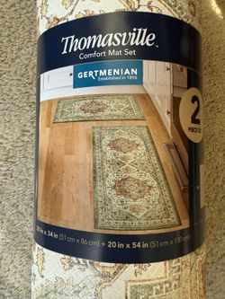 New Thomasville Mat Set 2 Pieces