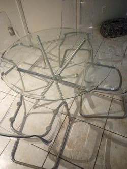 Modern Glass Table