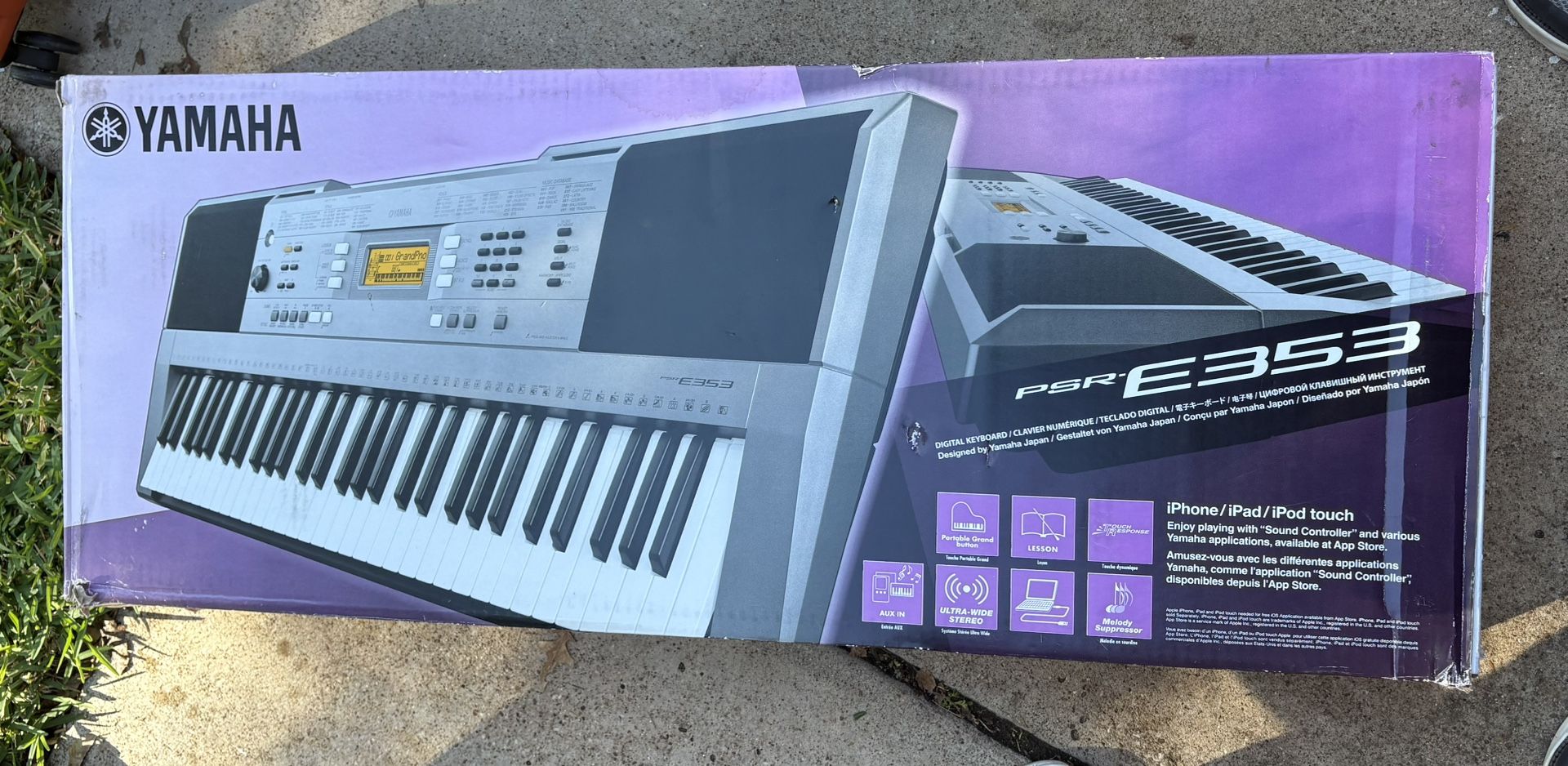 Yamaha PSR E-353 61-key Keyboard