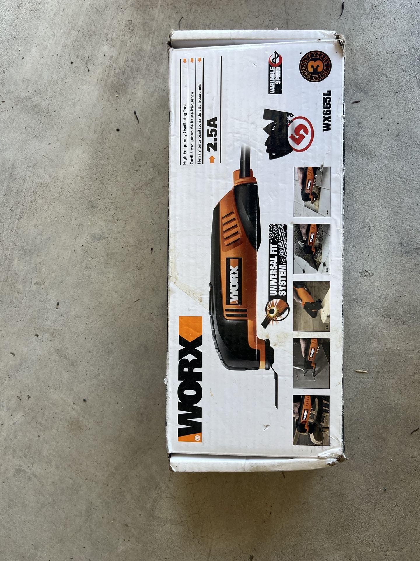 Worx Oscillating Tool 120v