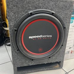 Db Drive Speed Series Spw12d4 12” Woofer Speaker Subwoofer Car Audio 4-ohm DVC  1250watts