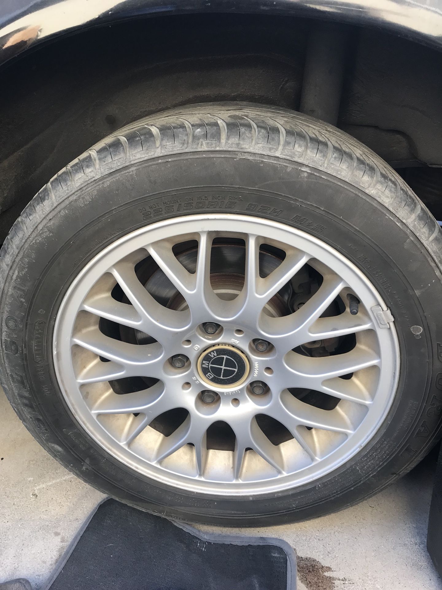 (5) wheels 5x120 BBS Style 42 16” bmw