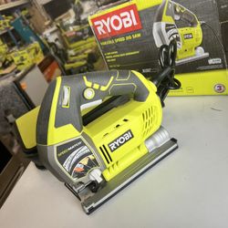 RYOBI 6.1 Amp Corded Variable Speed Orbital Jig Saw with SPEEDMATCH Technology
