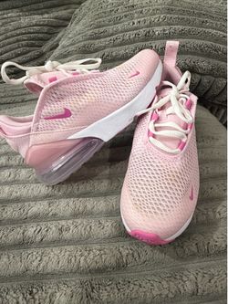 Pink Nike shoes