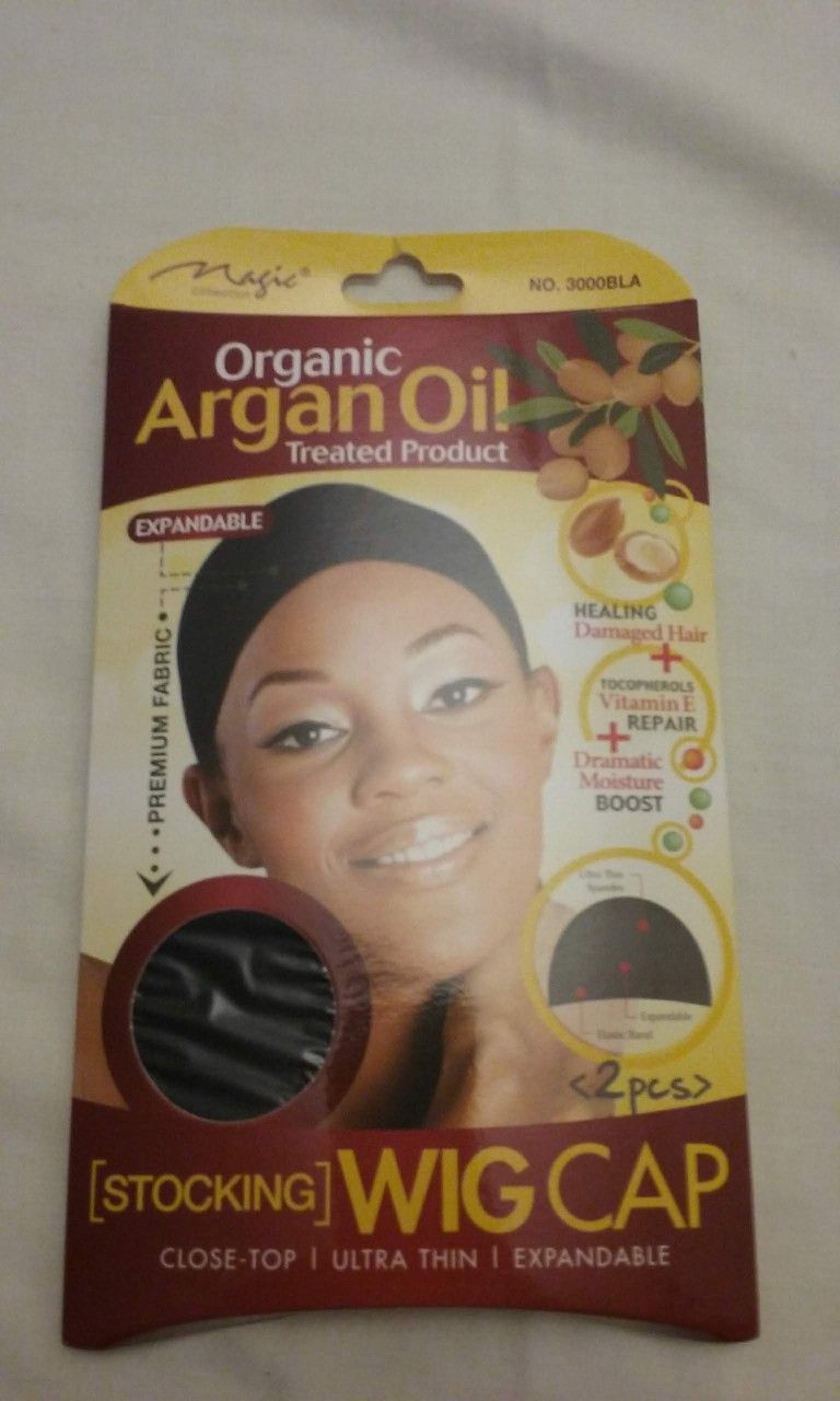 Magic Organic Argan Oil Stocking Wig Caps, NEW
-Last ONE